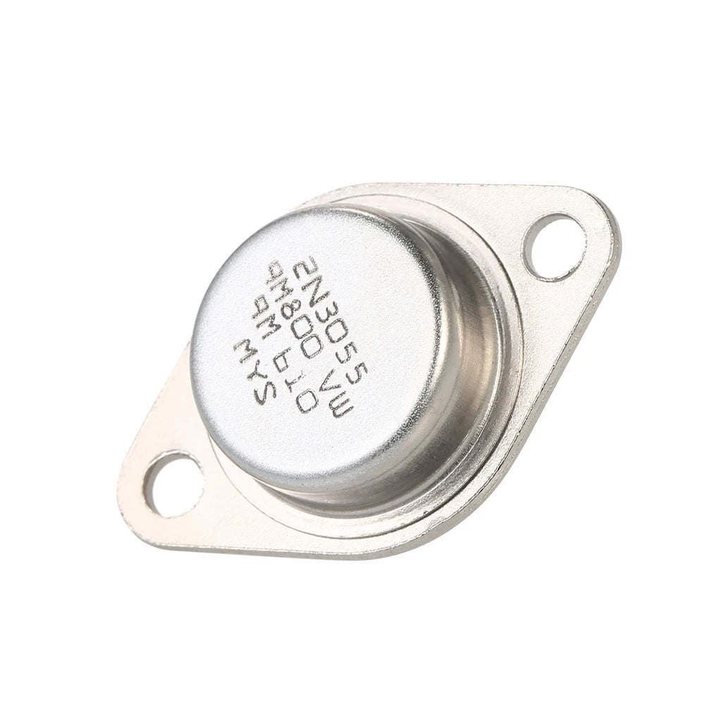 5Pcs 2N3055 Power Transistors Electronic Component Active Components Sensor Module 60V 15A Power Transistors Peaceful Pleasures Health and Wellness