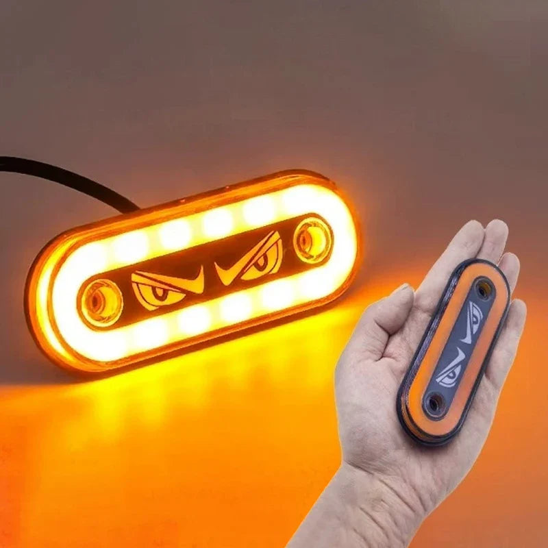 12V/24V LED Side Marker Lights – Flashing & Constant Modes