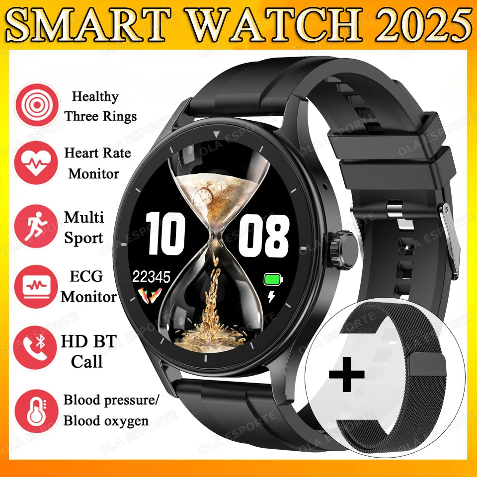 HW12 Bluetooth Smartwatch 1.52" HD | Heart Rate & Fitness
