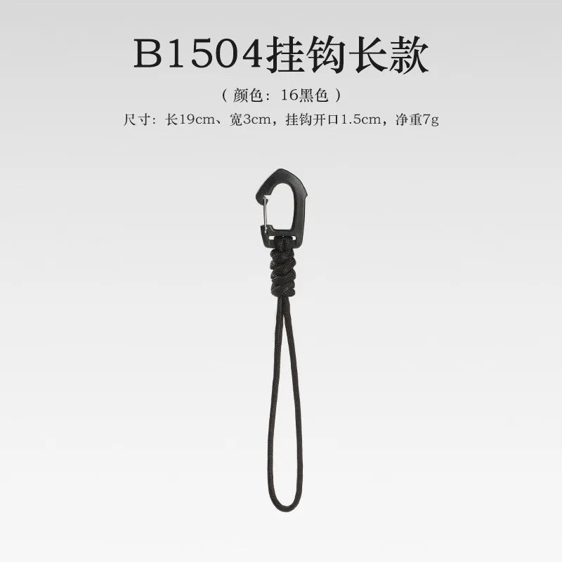 New 1pc Plastic Carabiner Clip Keychain Outdoor Camping Hiking Climbing Snap Clip Lock Backpack Hanger Buckle Hook Color Random Peaceful Pleasures Health and Wellness I