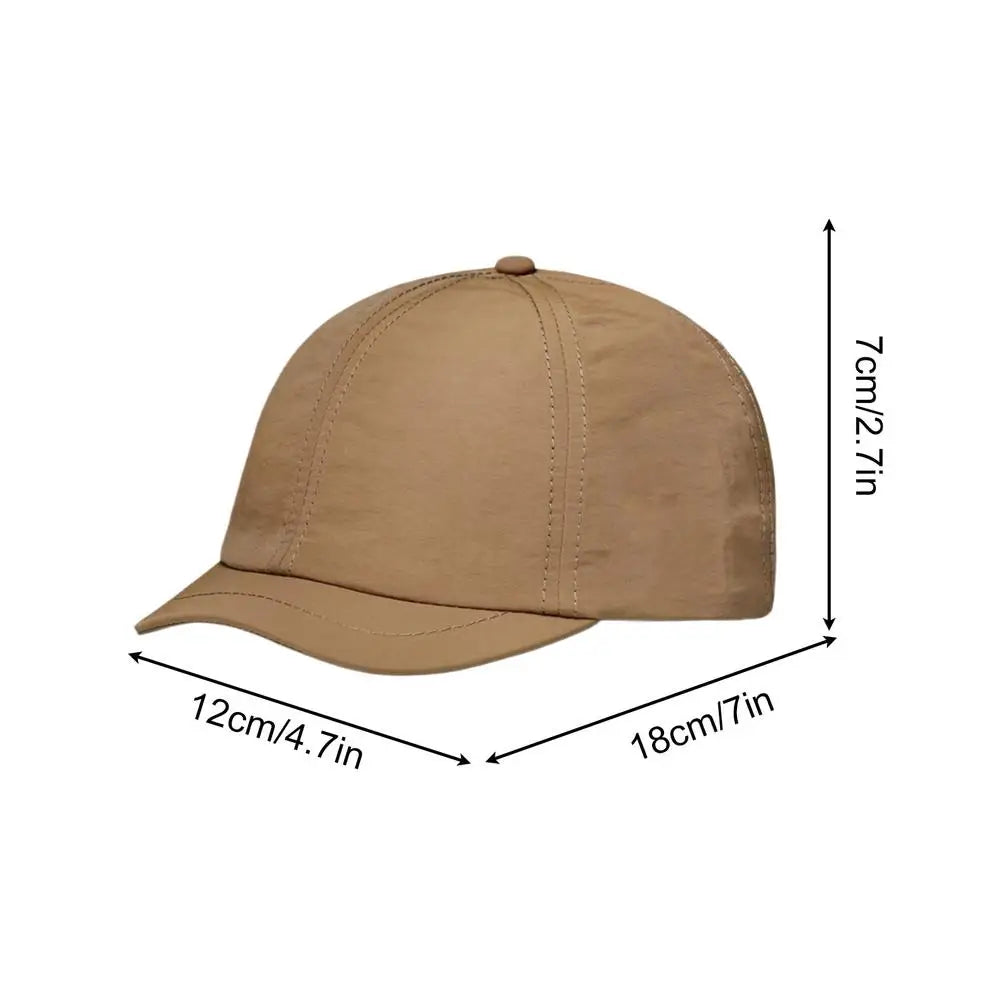 Unisex Quick-Dry Baseball Cap – Breathable Foldable Sun Hat