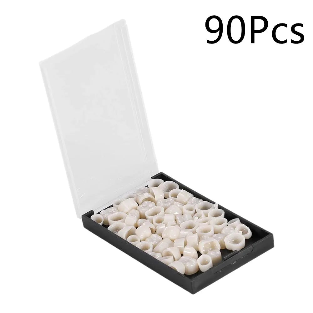 Temporary Dental Crowns | Anterior & Posterior Teeth Set Temporary Dental Crowns Peaceful Pleasures Health and Wellness Posterior teeth90pcs