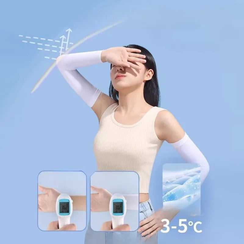 Outdoor Sports Arm Sleeve for Sun Protection and Cooling Suitable for Both Men and Women and Can Shield The Arms From The Sun Peaceful Pleasures Health and Wellness
