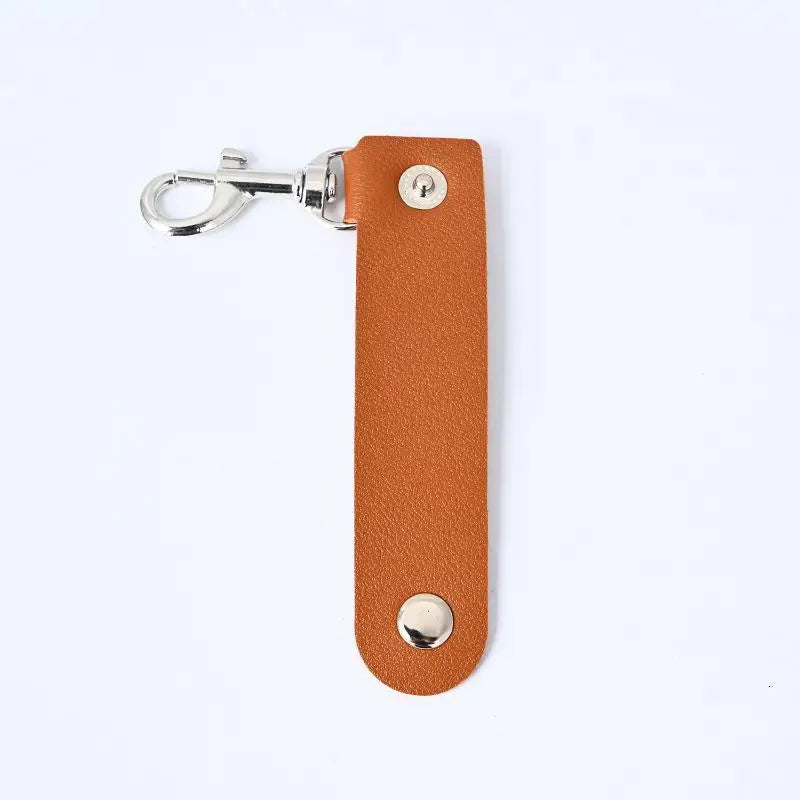 PU Leather Hat Clip with Swivel Hook | Bag & Key Accessory