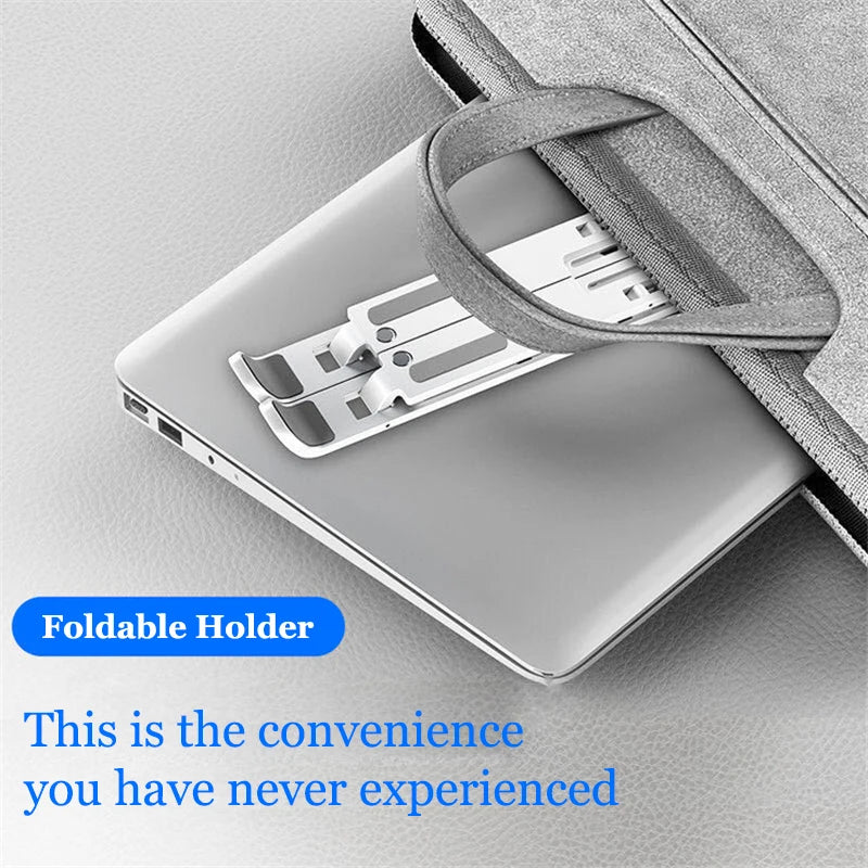 Adjustable Foldable Laptop Stand | Non-Slip Cooling Bracket 9–15"