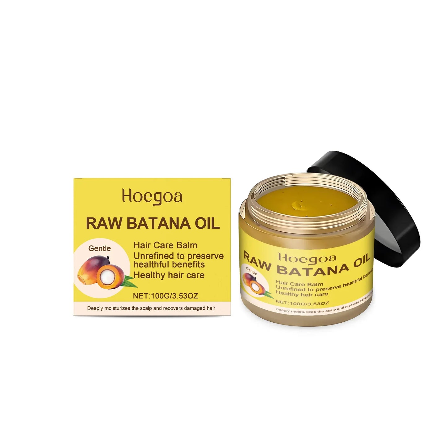 Hoegoa Batana Oil Hair Balm – Moisturizing Repair Serum 100g