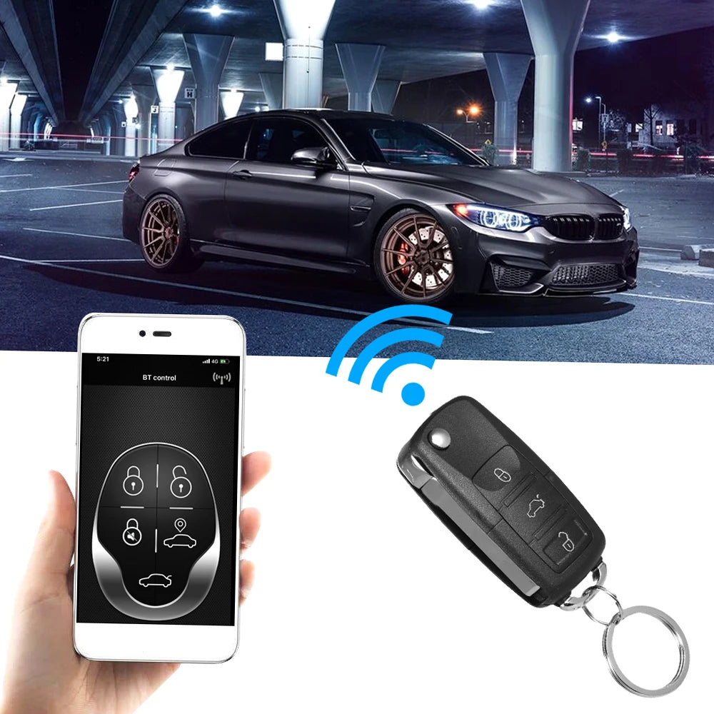 Universal Car Central Locking Kit | Keyless Entry Remote
