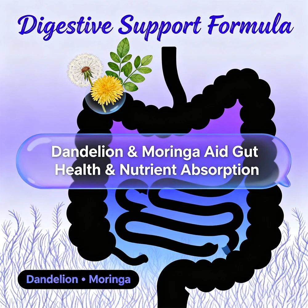 Sea Moss Capsules with Ashwagandha & Black Seed Oil | Immunity