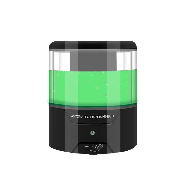 Dishwasher Detergent Dispenser Automatic Touchless Induction Hand Soap Liquid Soap Holder Soap Dispenser Equipped With 2 screws Peaceful Pleasures Health and Wellness black