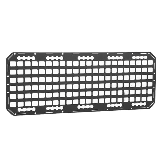 Aluminum Truck Bed MOLLE Panel Rack for L Track | 34.76" Truck Bed MOLLE Panel Peaceful Pleasures Health and Wellness Default Title