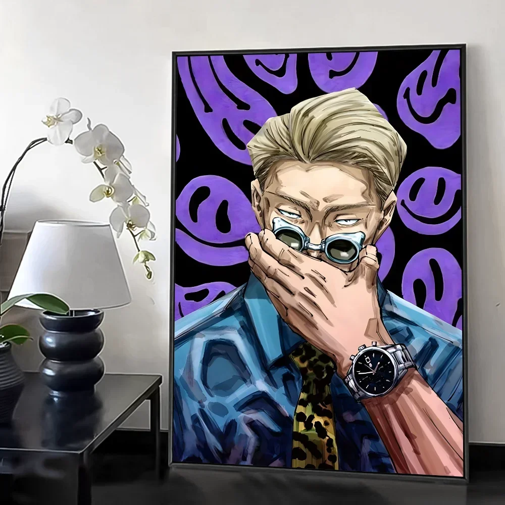 Jujutsu Kaisen Kento Nanami Minimalist Canvas Wall Art Print