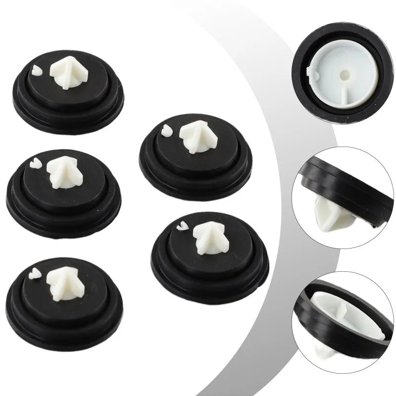 5-Pack 28mm Toilet Cistern Rubber Diaphragm Gasket Replacement