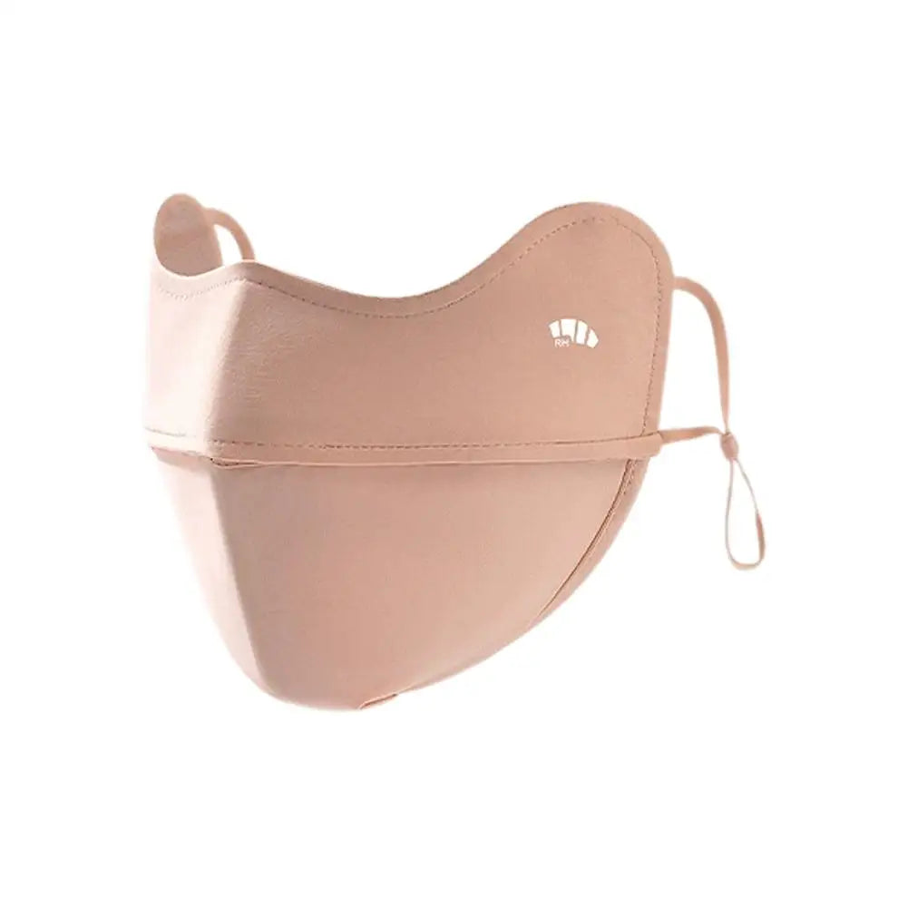 3DProtection Face Mask,Breathable Cooling Mask for Women,Eye Corner UV Protective Washable Face Shield for Outdoor Cycling Golf Peaceful Pleasures Health and Wellness Pink