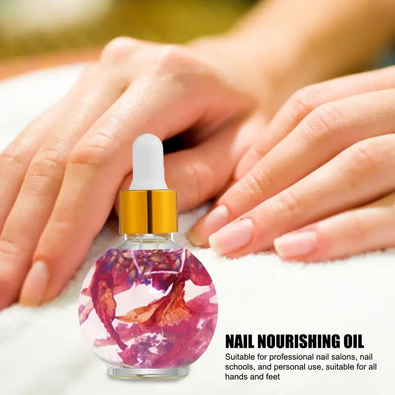 30ml Dried Flower Nourishing Cuticle Oil | Nail Treatment