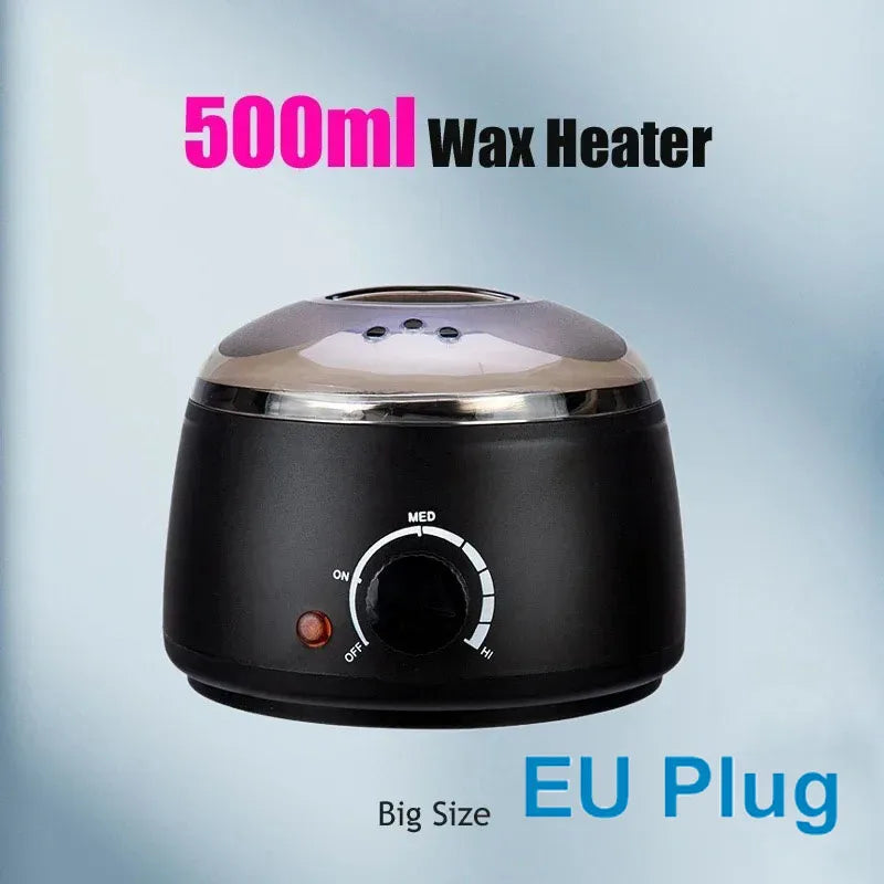2026 Top Selling！500ML Hair Removal Wax Melting Machine Quick Heater Melting Pot for Wax Beans Waxing Treatment/Wax Beans Peaceful Pleasures Health and Wellness 036-B-EU
