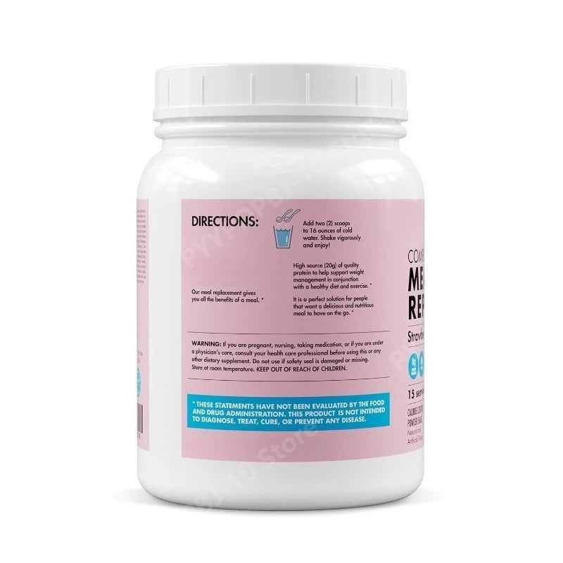Strawberry Meal Replacement Shake | 20g Protein, 21 Vitamins