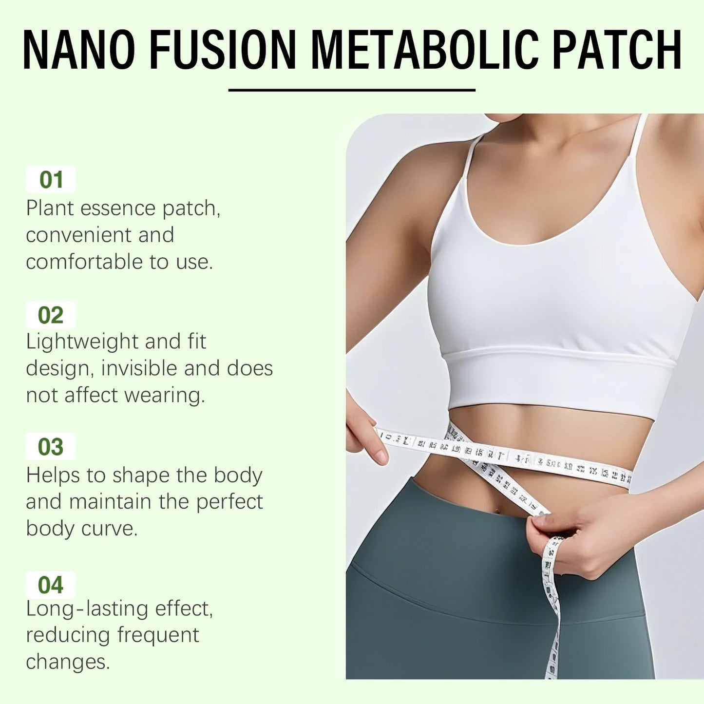 Body Contour Care Patch – Breathable & Skin-Friendly Daily Patch