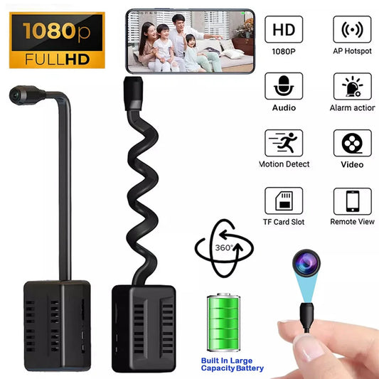 1080P Wireless Nanny Cam with Motion Detection | VODOOL Indoor Security Camera Peaceful Pleasures Health and Wellness