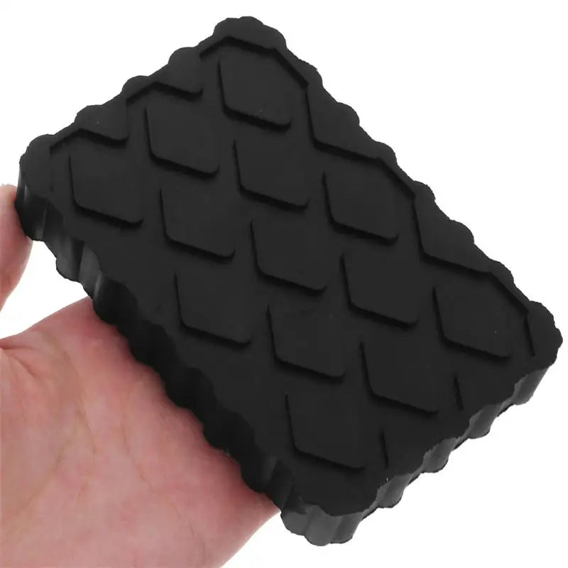 1/2Pcs Car Jack Rubber Pad Lift Blocks Floor Cars Parts Jacks Automotive Camper Stabilizer Pads Peaceful Pleasures Health and Wellness