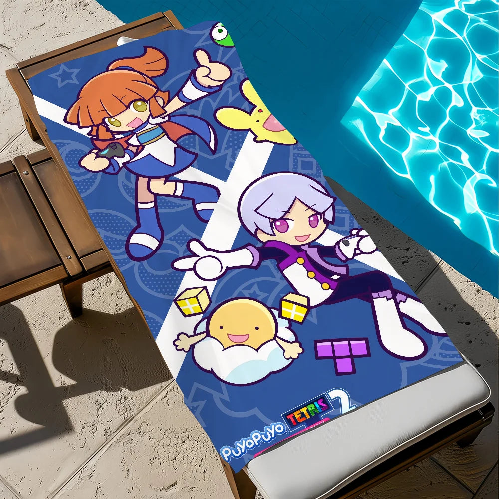 Large Quick-Dry Microfiber Beach Towel | Travel, Gym & Camping Microfiber Beach Towel Peaceful Pleasures Health and Wellness z5 STJ40x70CM