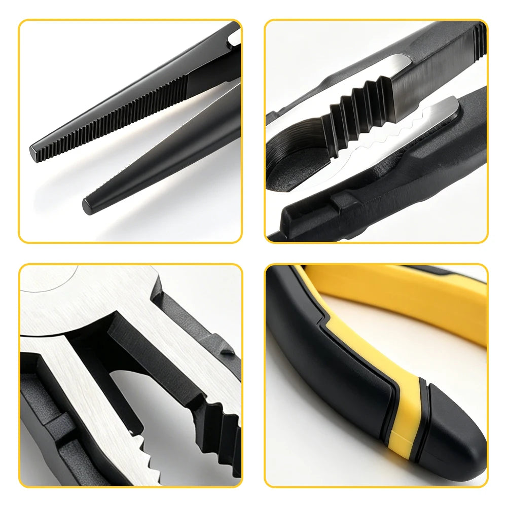 RDDSPON Needle Nose Pliers Hardware Tools Universal Wire Cutters Electricians Multifunctional Universal Diagonal Pliers for Home Peaceful Pleasures Health and Wellness