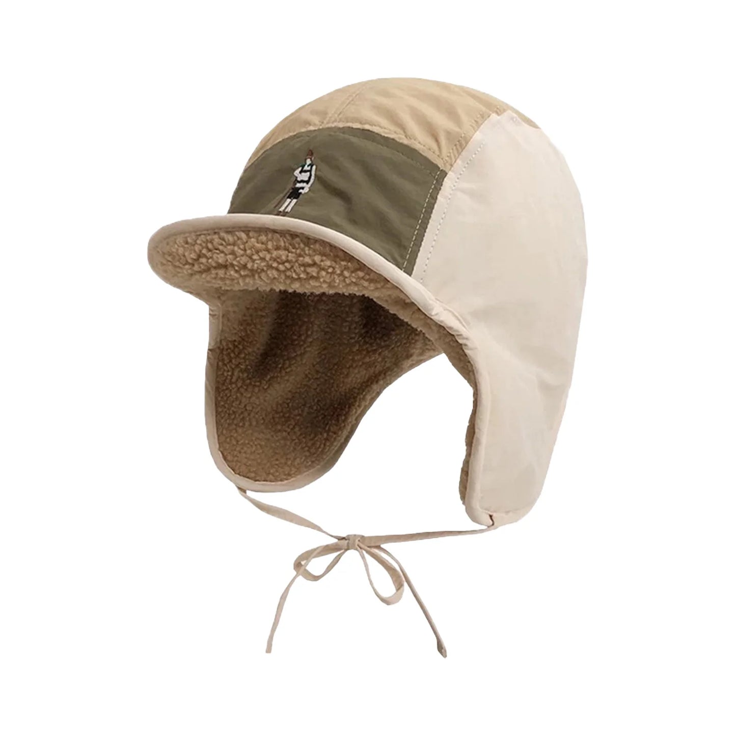 Thickened Plush Winter Thermal Cap Thickened Windproof Earflap Design Winter Hats for Winter Outdoor Activities Peaceful Pleasures Health and Wellness Beige