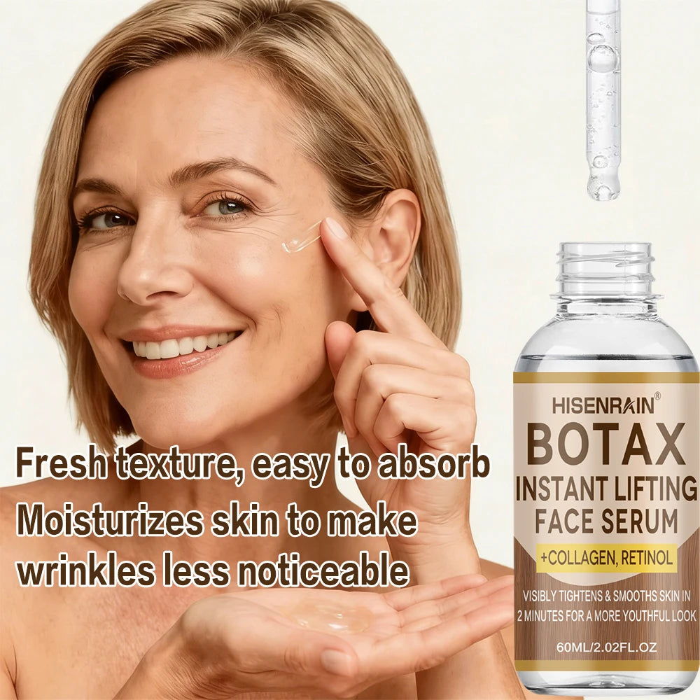 HISENRAIN Botax Facial Firming Serum - Anti-Aging Wrinkle Reduction & Skin Tightening Treatment for all people. Peaceful Pleasures Health and Wellness