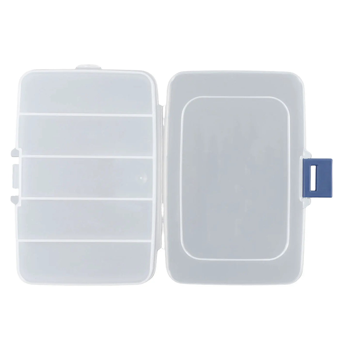 1PC Plastic Tool Screws IC Storage Box Craft Organizer Small Part Container Case 5-Grid Transparent Tool Storage Case Tools Box Peaceful Pleasures Health and Wellness