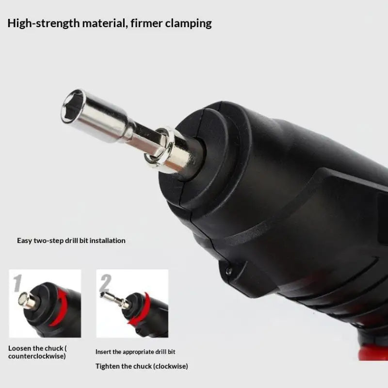 3.6V Cordless Electric Screwdriver Mini Drill Set w/ Case Cordless Screwdriver Set Peaceful Pleasures Health and Wellness