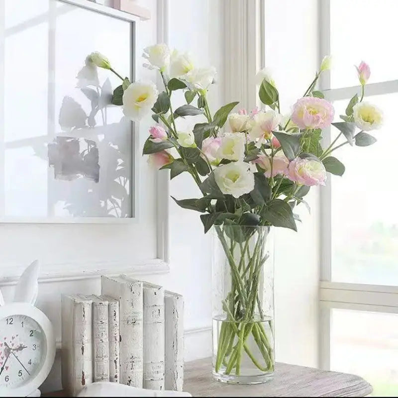 27.5" Artificial Lisianthus Silk Flowers – Wedding & Home Decor