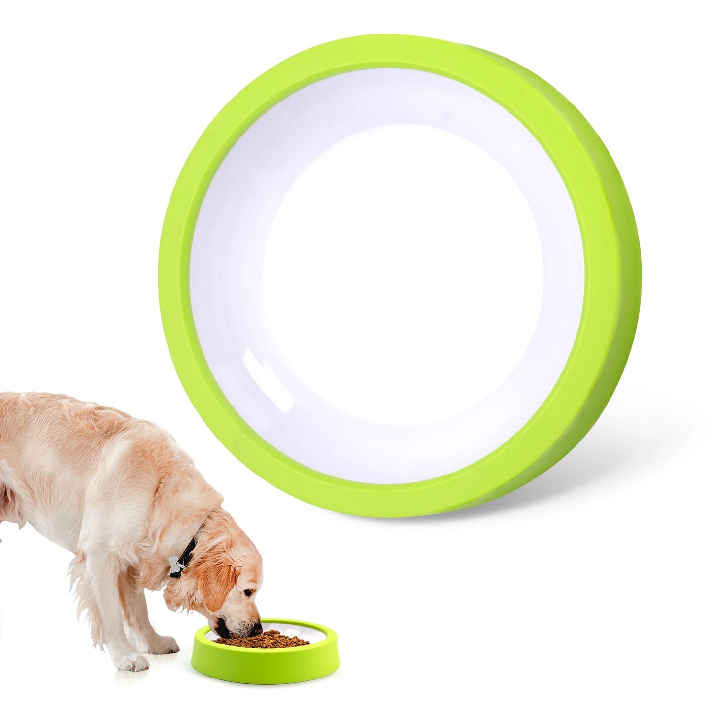 Pet Dog Slow Feeder Bowl Fun Non Slip Anti-gulping Slower Food