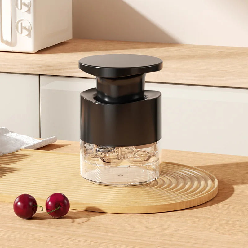 7-Hole Cherry & Jujube Pitter | Easy One-Press Pit Remover