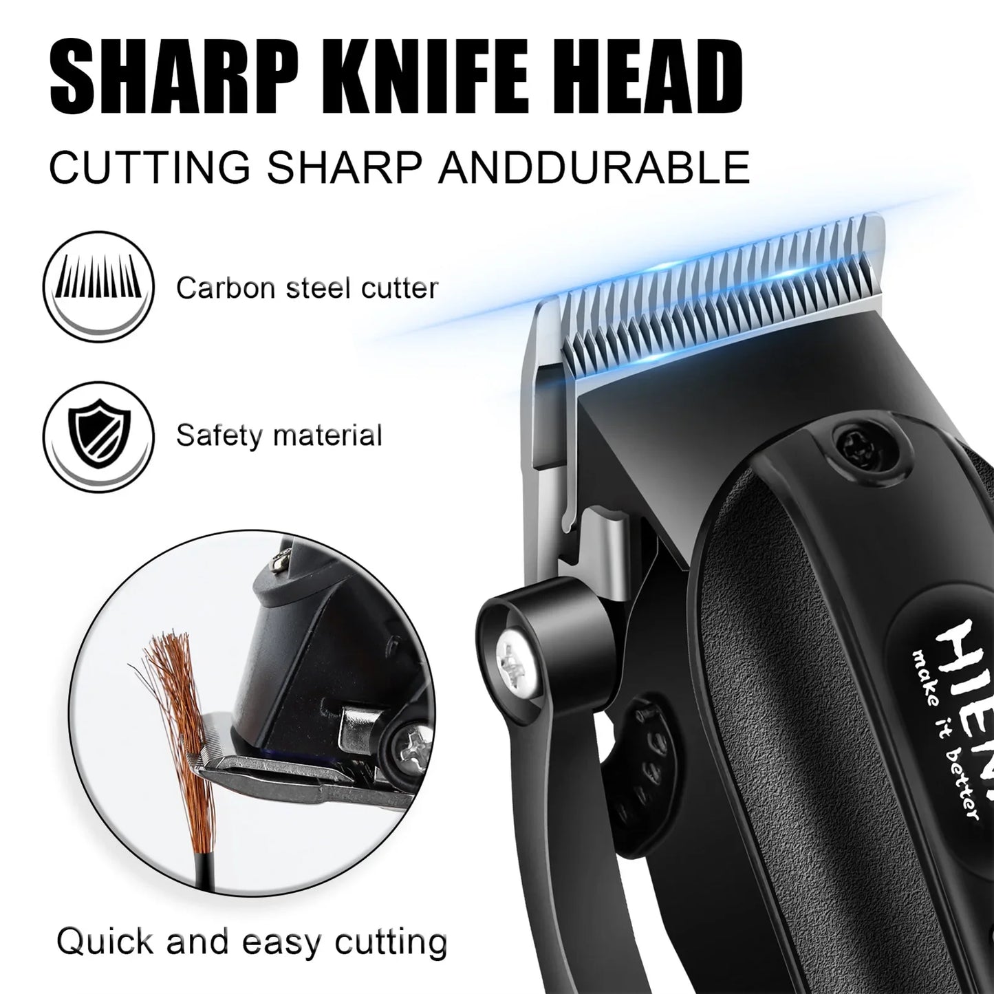 HYN-222 Rechargeable Hair Clipper & Beard Trimmer for Men