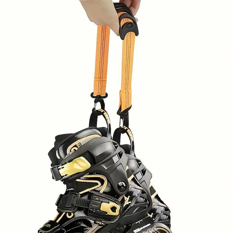 Roller Skate Carrying Strap for Adults Outdoor Hanging Handle Belt Buckle Hook Shoes Skate Accessories Transport Peaceful Pleasures Health and Wellness