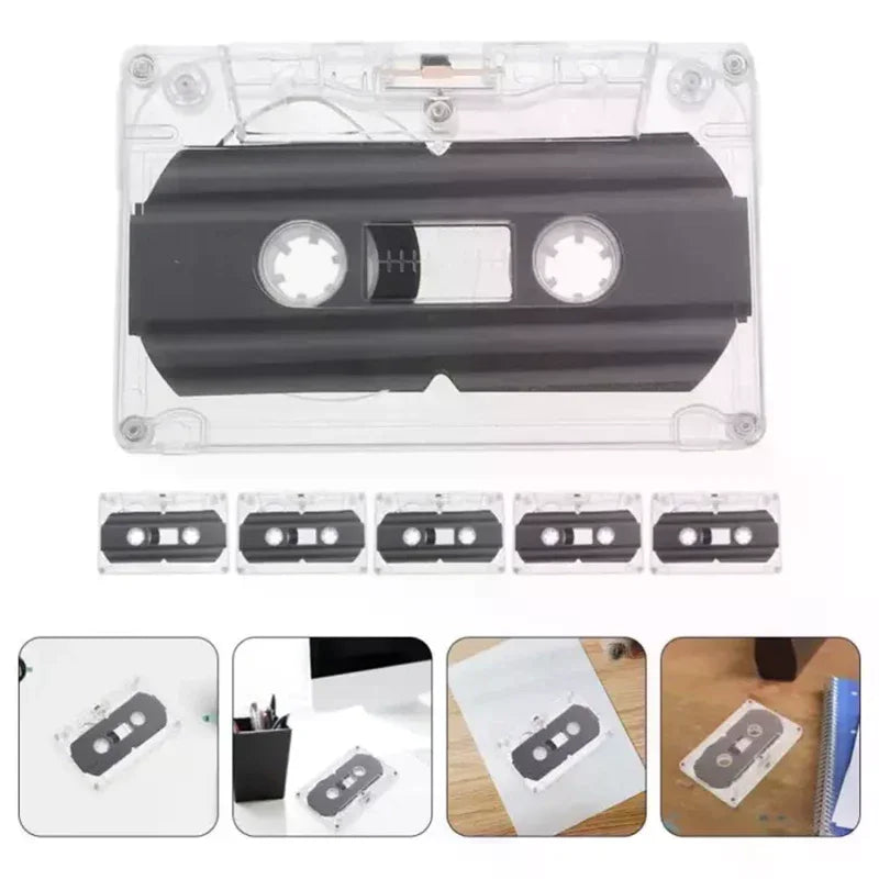 Blank Cassette Tape – Standard Recording Tape for Voice & Music