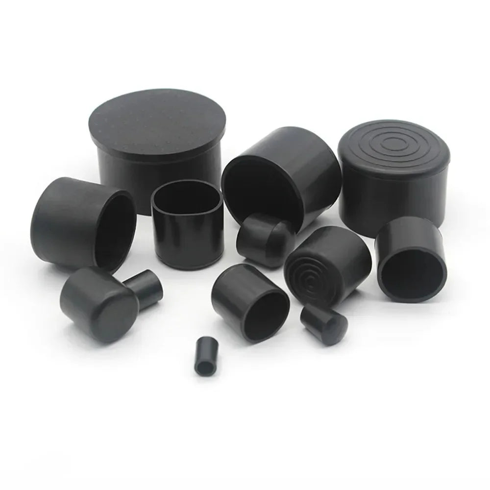 PVC Rubber Chair Leg Protectors | Anti-Skid Floor Furniture Caps
