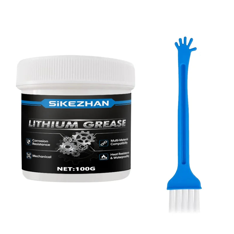 3D Printer Lithium Grease – Lubricant & Noise Reduction, High-Temp Anti-Corrosion, for Rails/Lead Screws/Bearings + Brush Peaceful Pleasures Health and Wellness 100ml