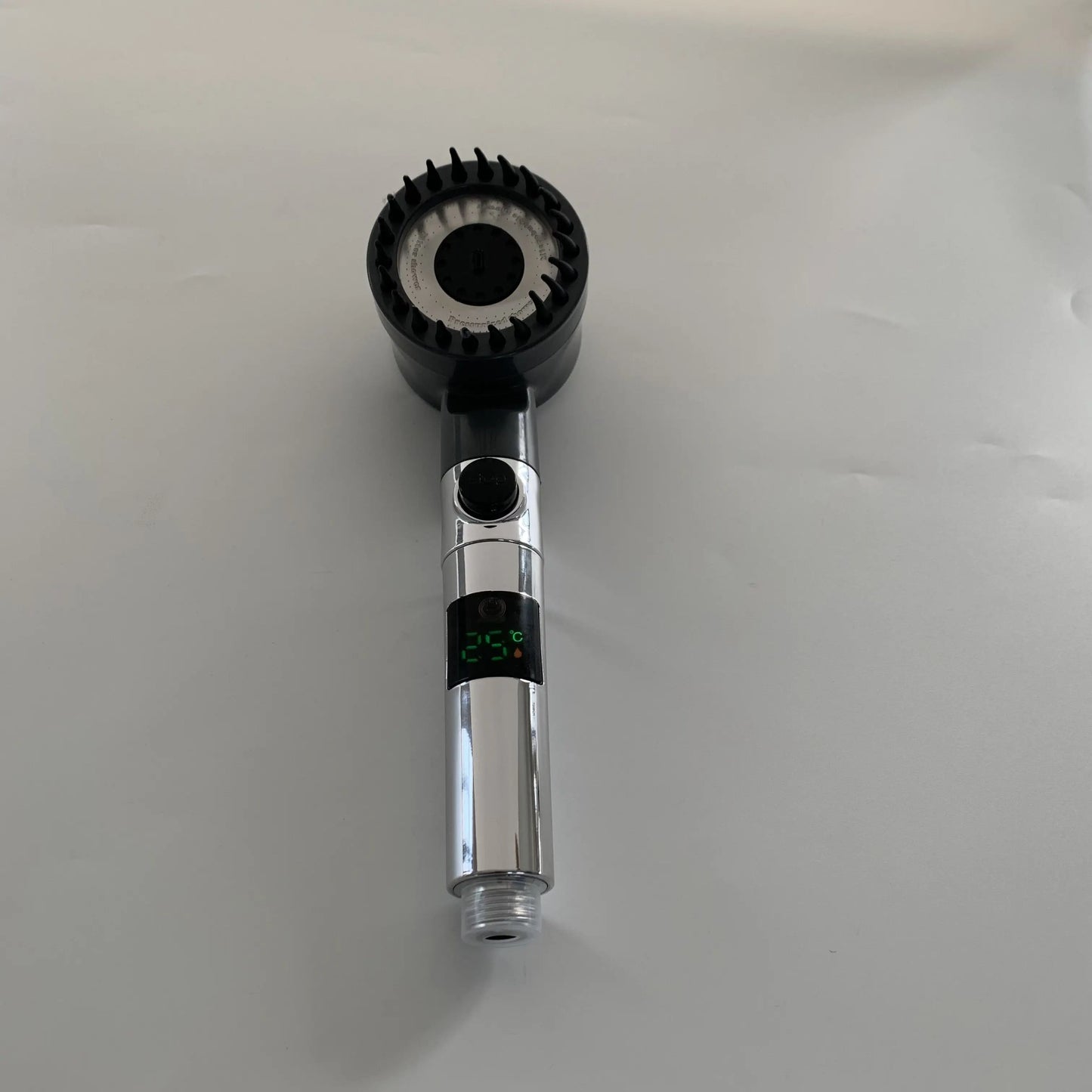 3-Mode High Pressure Handheld Shower Head with Temp Display