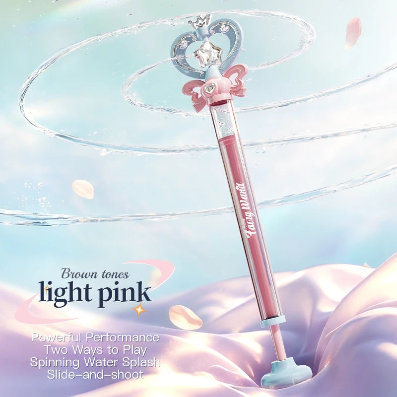 Magic Fairy Wand Water Gun Sparkling Summer Play Toy Birthday Battle