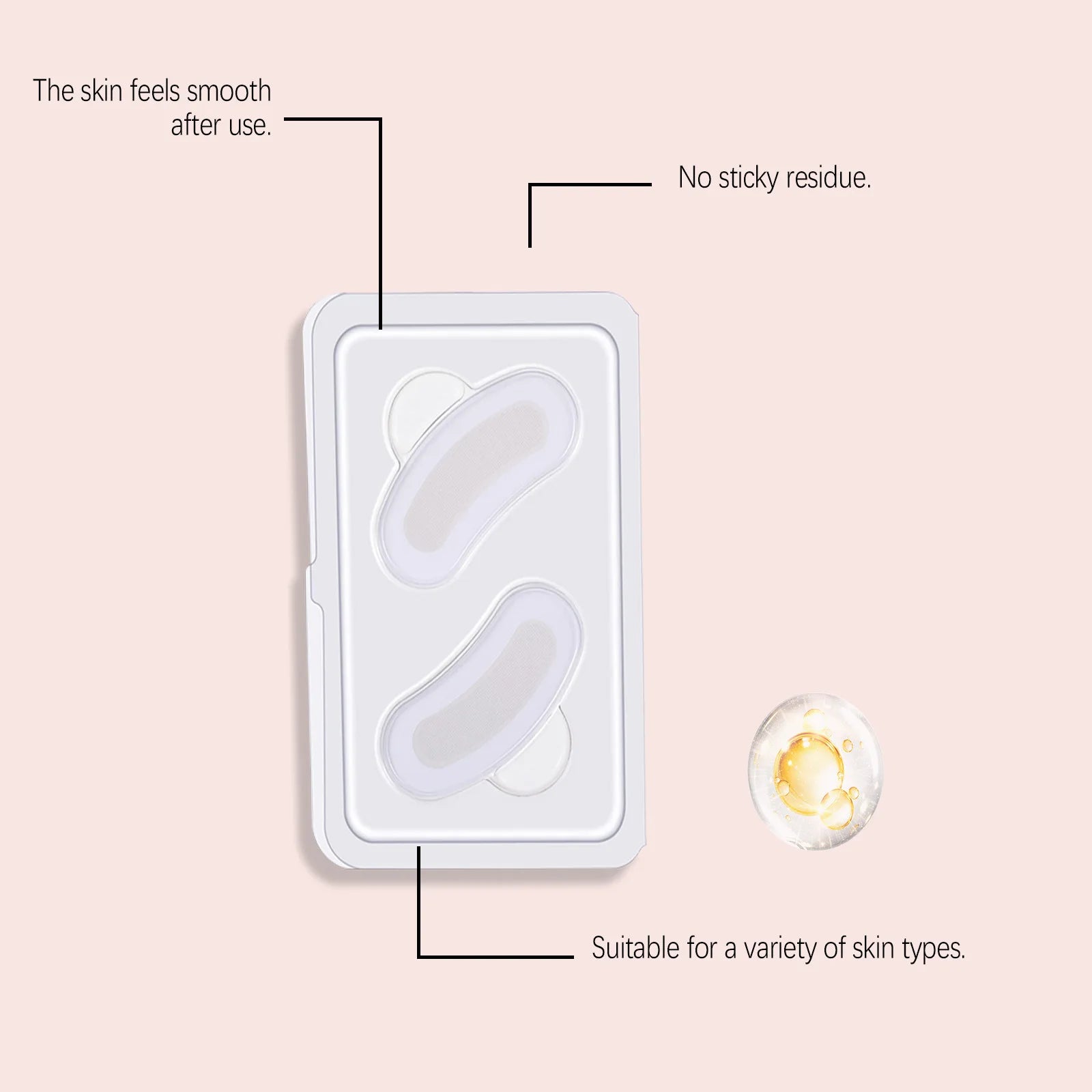 Retinol Eye Care Patches Firming Eye Bags Relief Puffiness Reduce Dark Circle Repair Skin Elasticity Portable Eye Soothe Sticker Peaceful Pleasures Health and Wellness