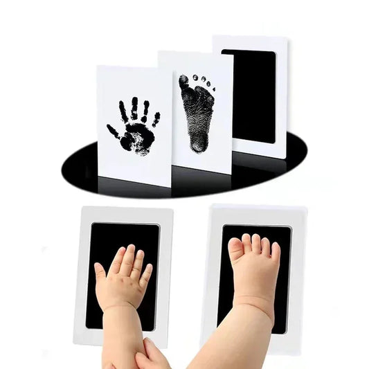 Baby Handprint & Footprint Ink Kit – Safe, Inkless & Clean Baby Keepsake Kit Oasis Select