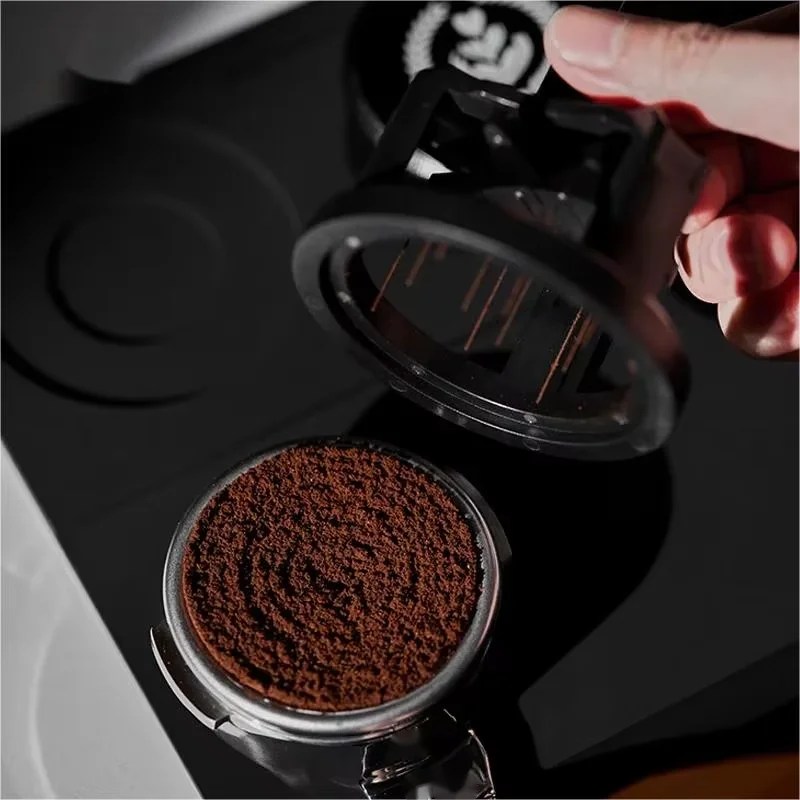 Adjustable Even Coffee Stirring Distribution Tools Rotatable Espresso Hand Tampers for Barista 51/54/58mm black Peaceful Pleasures Health and Wellness