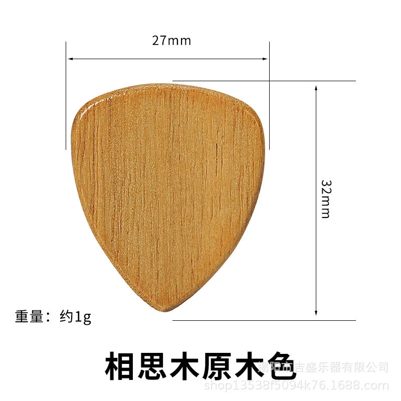 Wood Guitar Pick Electric Parts Premium Guitarpicks Enhancing Grip