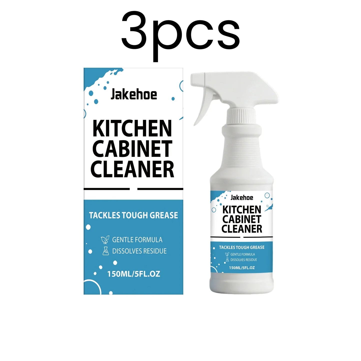 Jakehoe Kitchen Degreaser Foam Spray – Oil Stain Remover 150ml