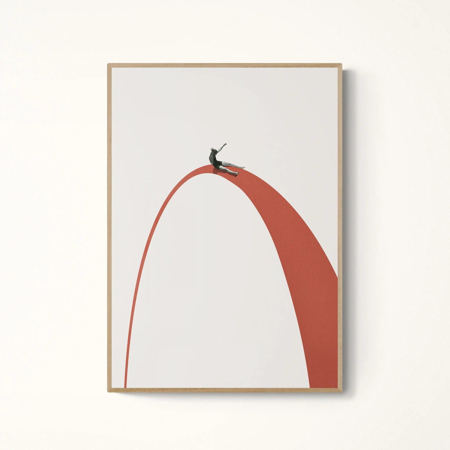 Abstract Modern People Philosophy Canvas Wall Art Print | Decor