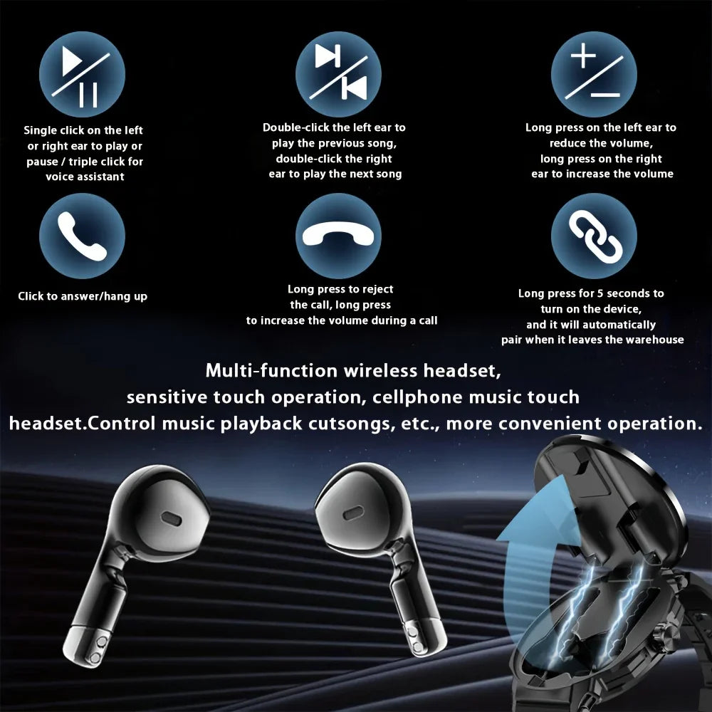 ERUN 2026 Smart Watch – Multi-Sport, Voice Assistant & Sleep Tracker