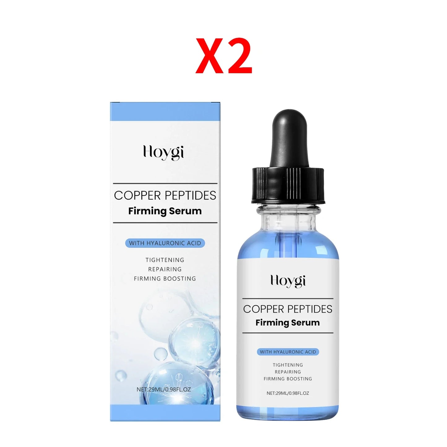 Hoygi Copper Peptides Face Serum – Firming & Anti-Aging 29ml