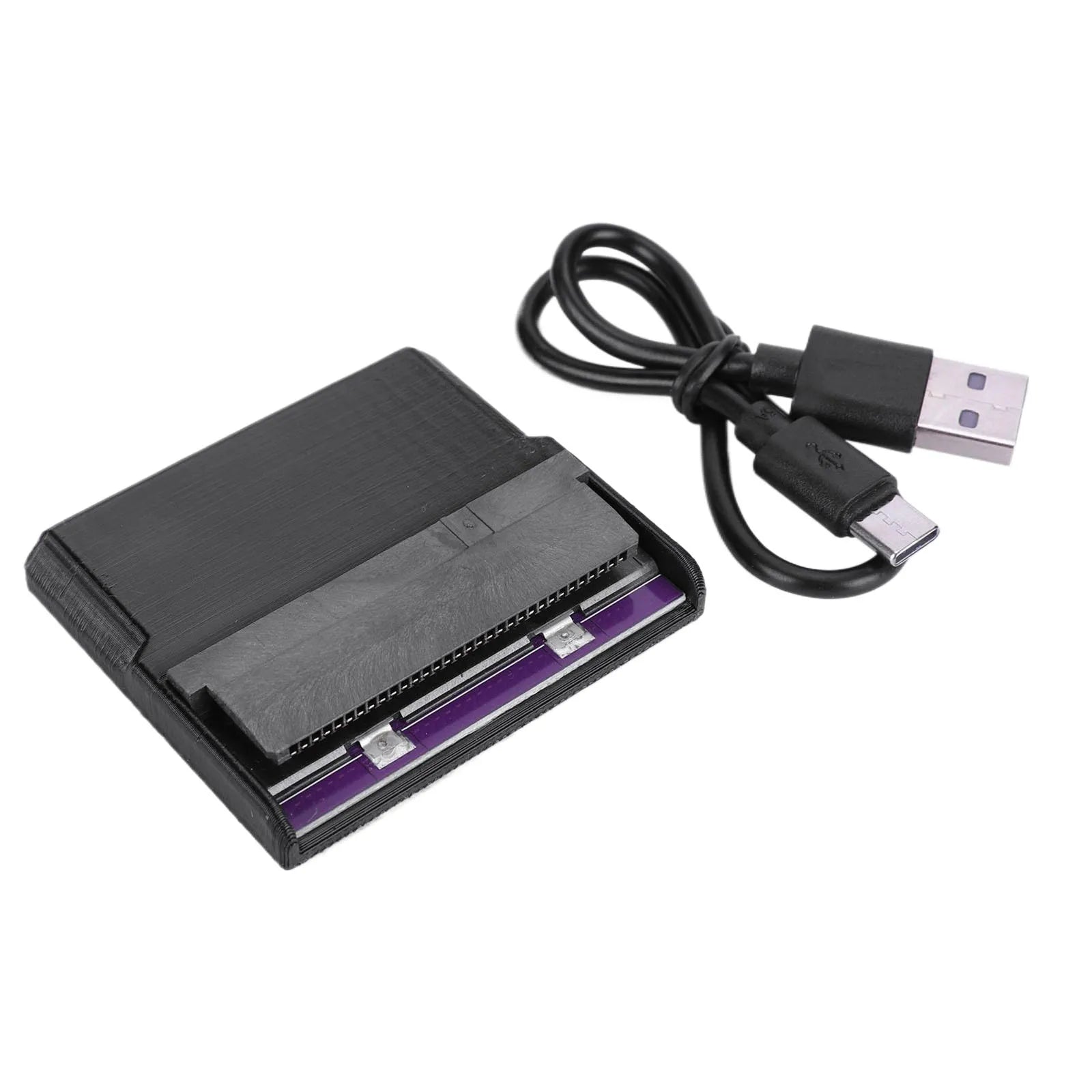 Suitable for Game Boy GB GBA GBC JR Backup ROM Game Card Burner Easy To Use Backup Device USB Cartridge Writer Peaceful Pleasures Health and Wellness Black