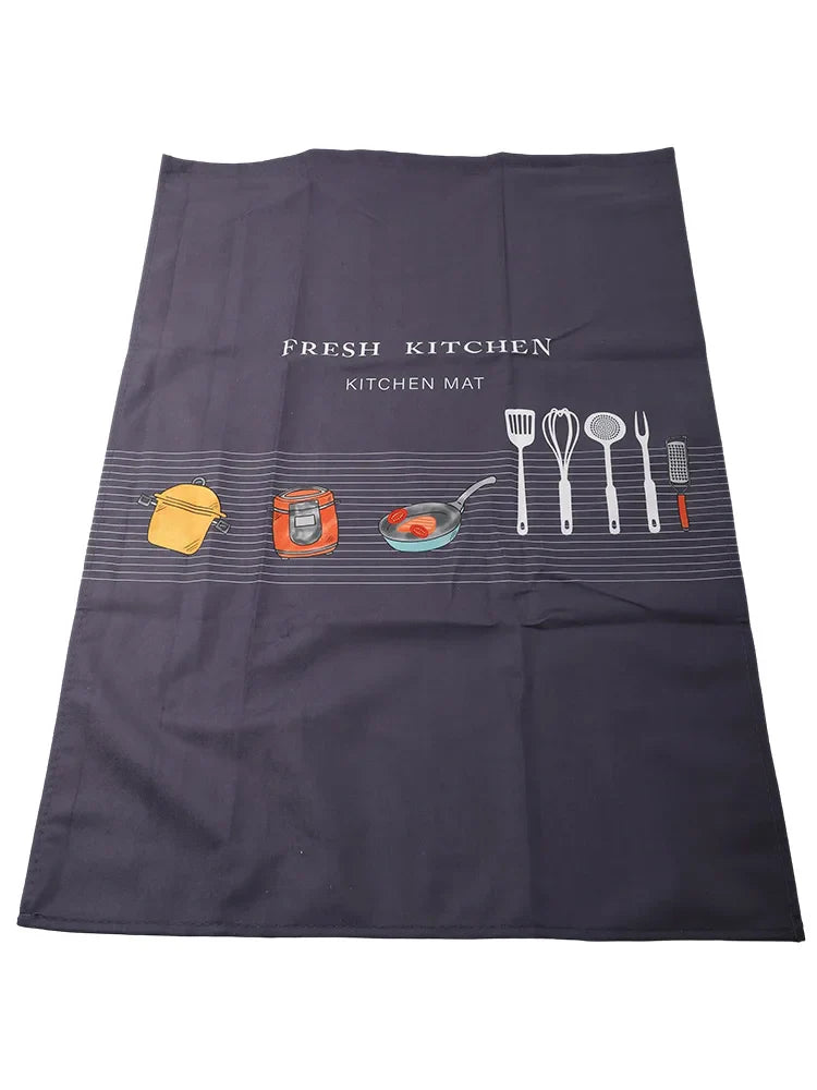 No-Drill Kitchen Cabinet Curtain – Dust & Oil Fume Cover