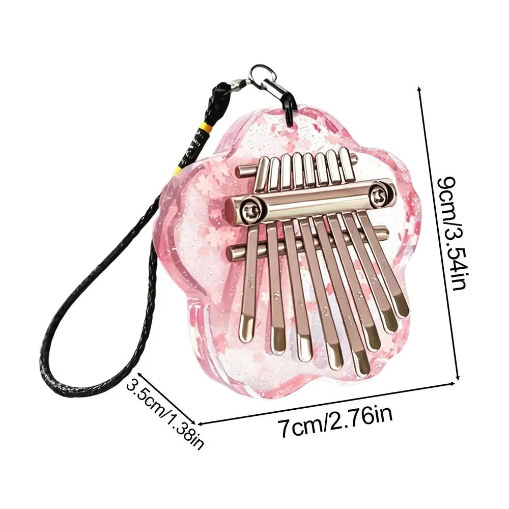 8-Key Mini Kalimba Thumb Piano – Portable Gift for All Ages